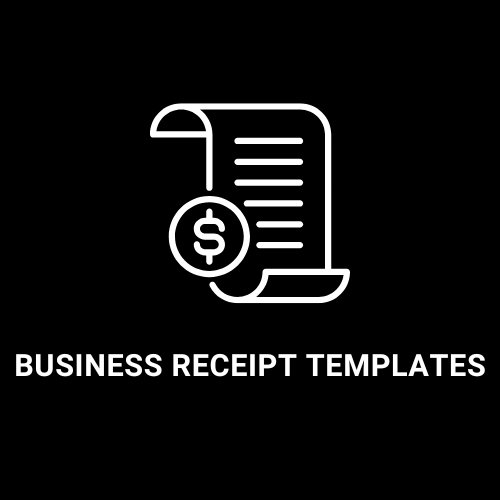 Printable Business Receipt Templates